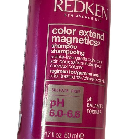 Lot of 3 Redken Travel Size Shampoos Color Extend All Soft 1.7 oz Each New - Picture 3 of 5
